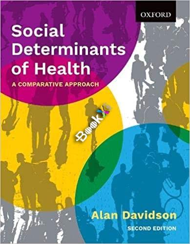 Social Determinants of Health 2nd Edition [Alan Davidson]