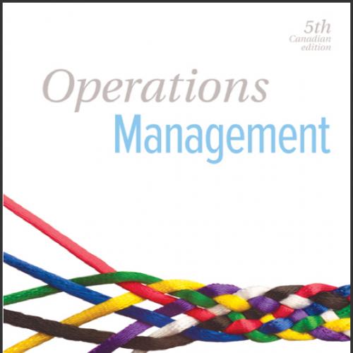 (Solution Manual)Operations Management 5th Canadian Edition by Stevenson.rar