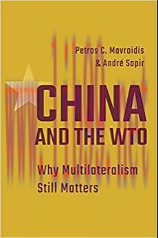 (PDF)China and the WTO: Why Multilateralism Still Matters
