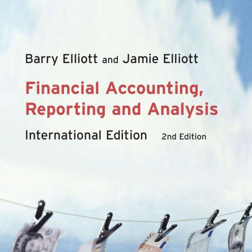 Book cover Financial Accounting, Reporting & Analysis_ International Edition (2nd Edition) Fina...