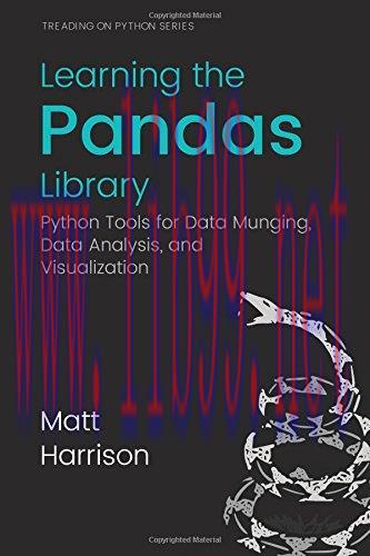 [FOX-Ebook]Learning the Pandas Library: Python Tools for Data Munging, Analysis, and Visual