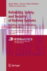 [PDF]Reliability, Safety, and Security of Railway Systems. Modelling, Analysis, Verification, a...