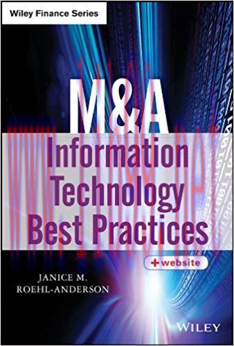 M&A Information Technology Best Practices (Wiley Finance) 1st Edition,