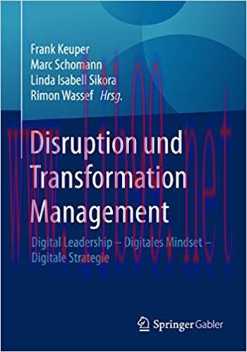 (PDF)Disruption und Transformation Management: Digital Leadership – Digitales Mindset – Digital...