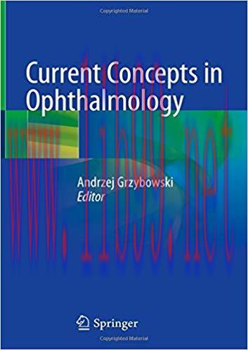 [AME]Current Concepts in Ophthalmology 1st ed. 2020 Edition