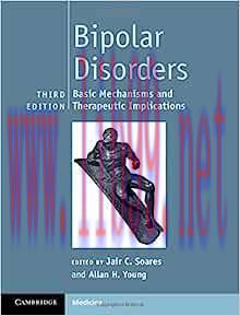 [AME]Bipolar Disorders: Basic Mechanisms and Therapeutic Implications, 3rd edition (Original PD...