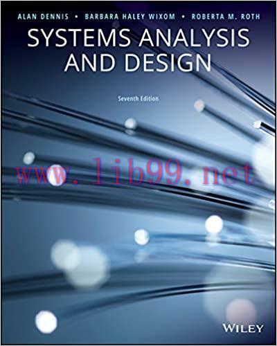 (PDF)Systems Analysis and Design 7th Edition
