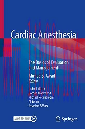 [AME]Cardiac Anesthesia: The Basics of Evaluation and Management (Original PDF)