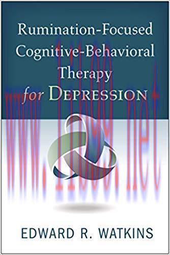 (PDF)Rumination-Focused Cognitive-Behavioral Therapy for Depression 1st Edition