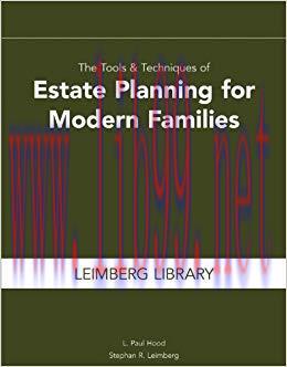 (PDF)The Tools & Techniques of Estate Planning for Modern Families 1st Edition