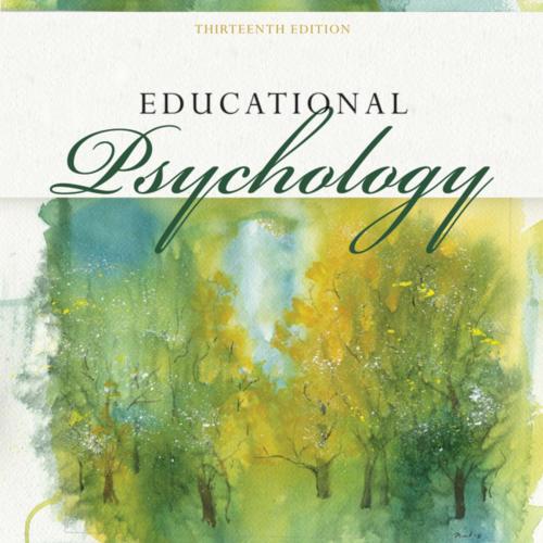Educational Psychology 13th Edition
