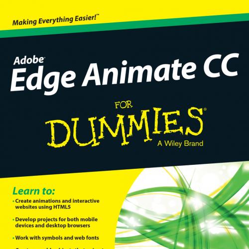 Adobe Edge Animate CC For Dummies