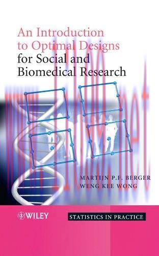 [AME]An Introduction to Optimal Designs for Social and Biomedical Research (Original PDF)