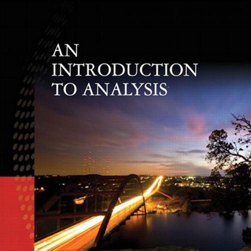 Introduction to Analysis 4th Edition by William Wade