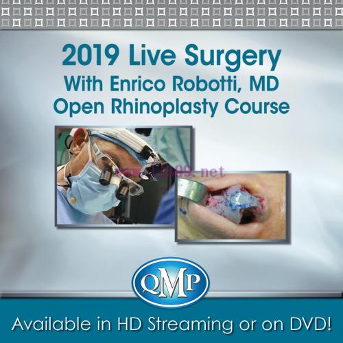 [AME]QMP 2019 Live Surgery With Enrico Robotti Open Rhinoplasty Course (CME VIDEOS)