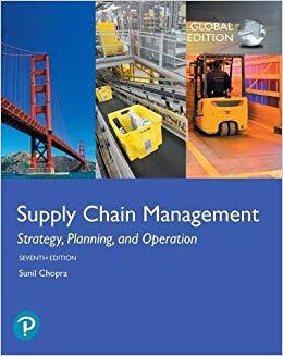 (PDF)Supply Chain Management Strategy, Planning, and Operation, Global Edition 7th Edition
