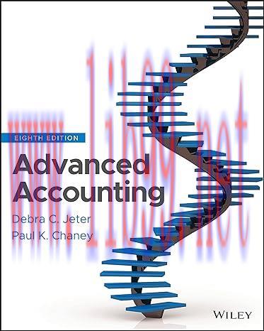 [PDF]Advanced Accounting, Enhanced 8th Edition [Debra C. Jeter]