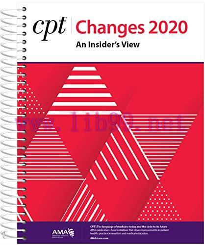 [AME]CPT Changes 2020: An Insider's View (EPUB)