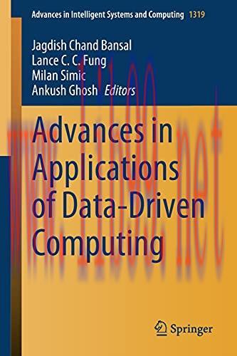 [FOX-Ebook]Advances in Applications of Data-Driven Computing
