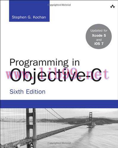 [FOX-Ebook]Programming in Objective-C, 6th Edition