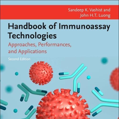 Handbook of Immunoassay Technologies Approaches, Performances, and Applications 2nd Edition