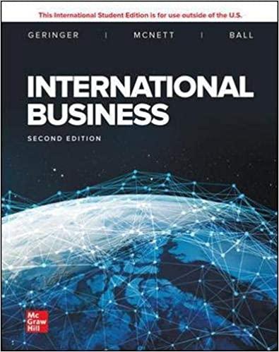 ISE International Business 2nd Edition [J. Michael Geringer]