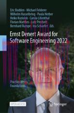 [PDF]Ernst Denert Award for Software Engineering 2022: Practice Meets Foundations