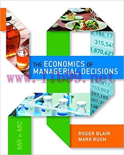 (PDF)Economics of Managerial Decisions, The (What&rsquo;s New in Economics) 1st Edition
