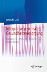 [PDF]Integrative psychische Gesundheitsversorgung: Grundlagen, Theorie und klinische Anwendunge...