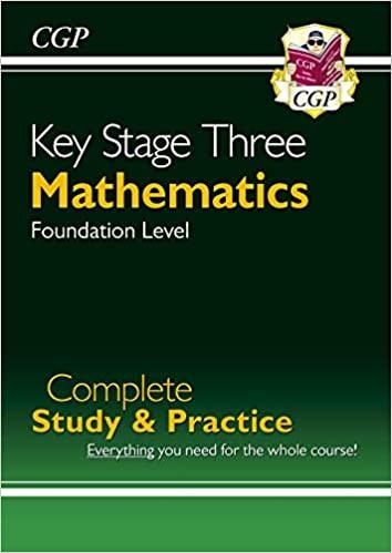 (PDF)New KS3 Maths Complete Revision & Practice &ndash; Foundation (CGP KS3 Maths)