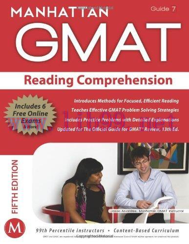 [FOX-Ebook]GMAT Strategy Guide, 5th Edition: Reading Comprehension, Guide 7