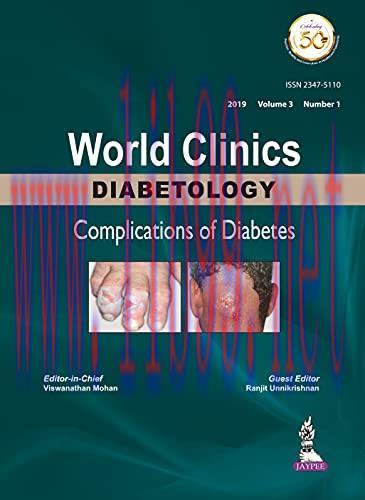 [AME]World Clinics Diabetology: Complications Of Diabetes: Volume 3, Number 1 (Original PDF)
