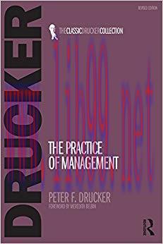 (PDF)The Practice of Management (Classic Drucker Collection) 1st Edition