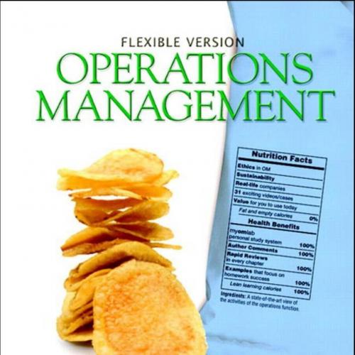 Operations Management 10th Edition by Jay Heizer Barry Render