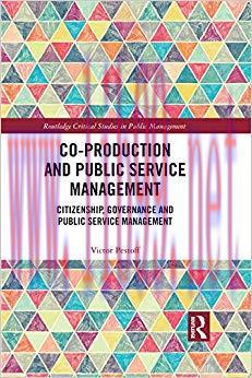(PDF)Co-Production and Public Service Management: Citizenship, Governance and Public Services M...