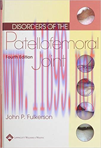 [PDF]Disorders of the Patellofemoral Joint (4th Edition)