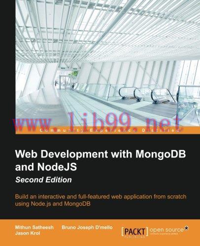 [FOX-Ebook]Web Development with MongoDB and NodeJS, 2nd Edition