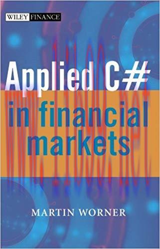 (PDF)Applied C# in Financial Markets (The Wiley Finance Series Book 502) 1st Edition