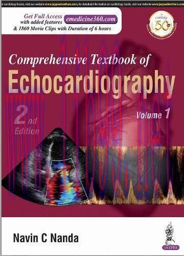 [AME]Comprehensive Textbook of Echocardiography, 2nd edition, Two Volume Set (Original PDF)