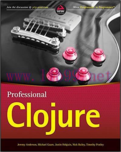Professional Clojure 1st Edition,