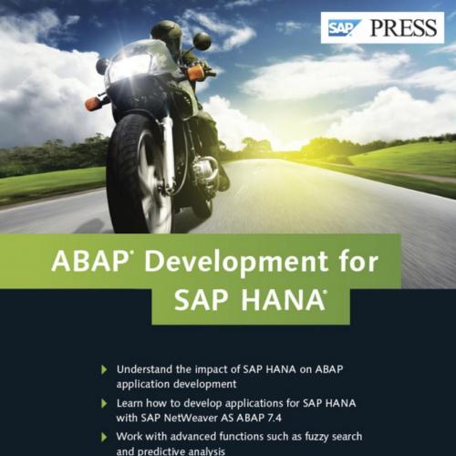 ABAP Development for SAP HANA