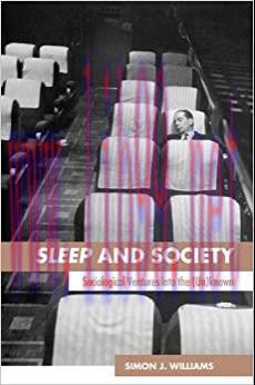 (PDF)Sleep and Society: Sociological Ventures into the Un(known)