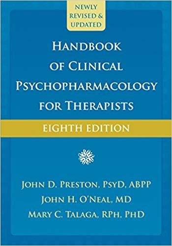 Handbook of Clinical Psychopharmacology for Therapists 8e