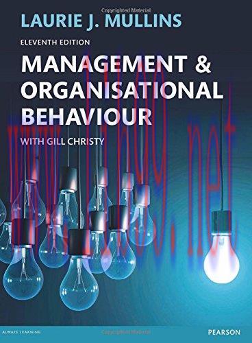 [FOX-Ebook]Management & Organisational Behaviour, 11th Edition