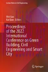 [PDF]Proceedings of the 2022 International Conference on Green Building, Civil Engineering and ...