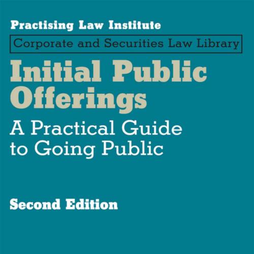 Initial Public Offerings_ A Practical Guide to Going Public 2nd - David A. Westenberg