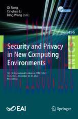 [PDF]Security and Privacy in New Computing Environments: 5th EAI International Conference, SPNC...