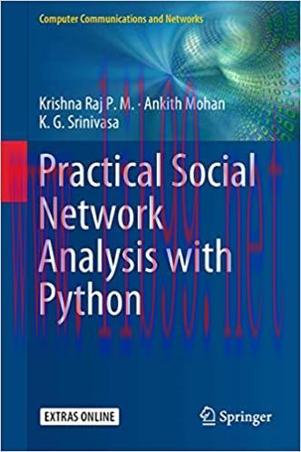 (PDF)Practical Social Network Analysis with Python (Computer Communications and Networks)